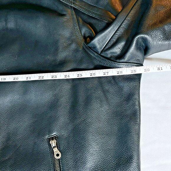 Harley Davidson Mens Roadhouse Black Leather MOTORCYCLE Jacket 3XL 97072-09VM - Picture 13 of 16